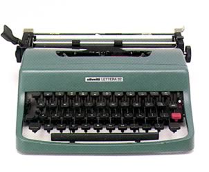 オリベッティ・レッテラ32(Olivetti Lettera32)ラブレタ－からビジネス ...